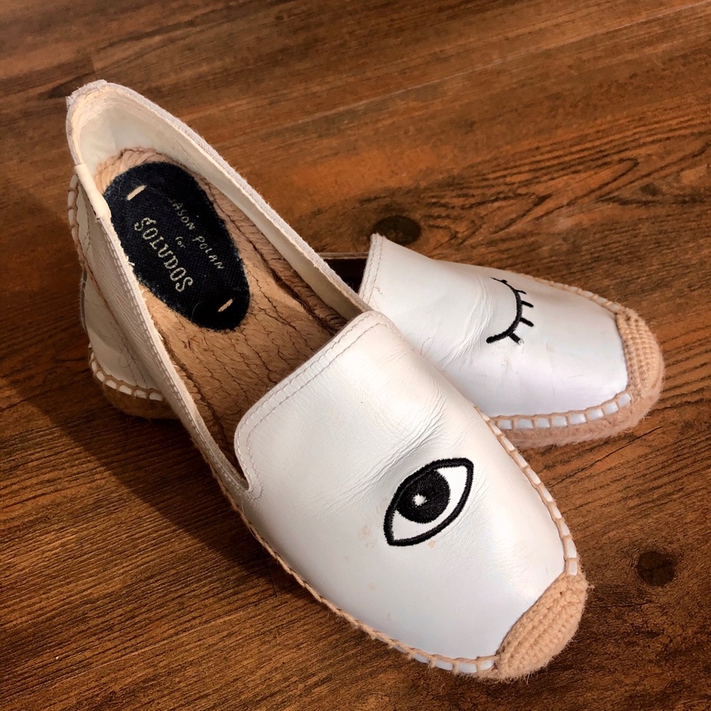 COPY - Soludos leather espadrilles, size 8